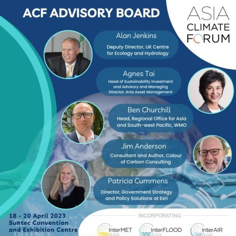 Asia Climate Forum announces international Conference Advisory Board